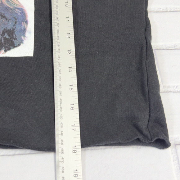 The Beatles "Let It Be" Cropped Sweatshirt Hoodie Black Women's Size Medium - Picture 5 of 7